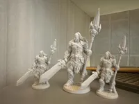 Goliath base included in the miniature h 50mm.   0.08mm