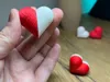 Fuzzy Skin Interlocking Hearts – Two-Tone 