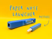 Lanceur de petits mots en papier — photo 1