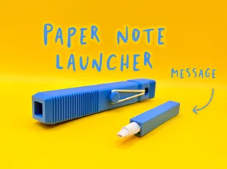 Secret Paper Note Pen Shooter For School - Gadget