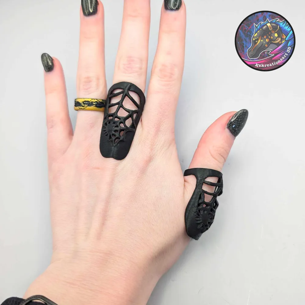 Decorative MCP Ring Splints for Hypermobility - Free 3D Print Model ...