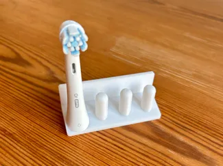 ORALB IO quadruple toothbrush head stand