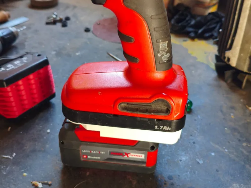 Black&Decker 18V NiCd to Einhell18V Li-Ion Adapter