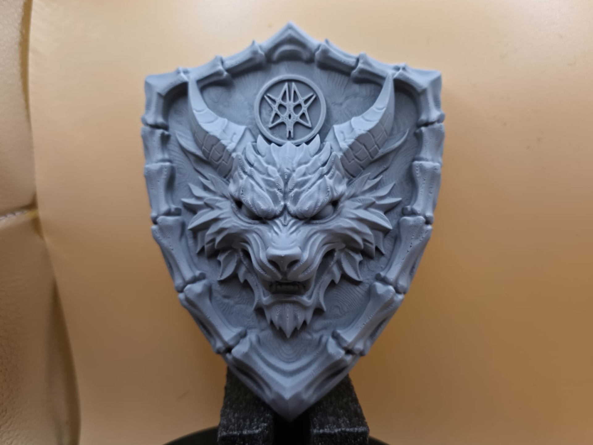 Demonic Sigil – Infernal Wall Relief