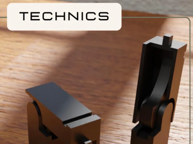 Bisagra tapa tocadiscos Technics SL-J110R