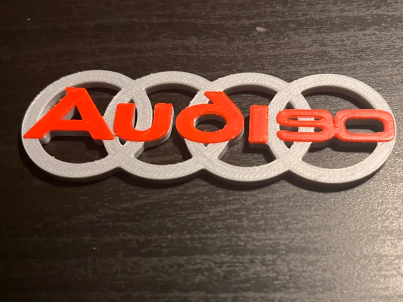 Audi 90 Keychain