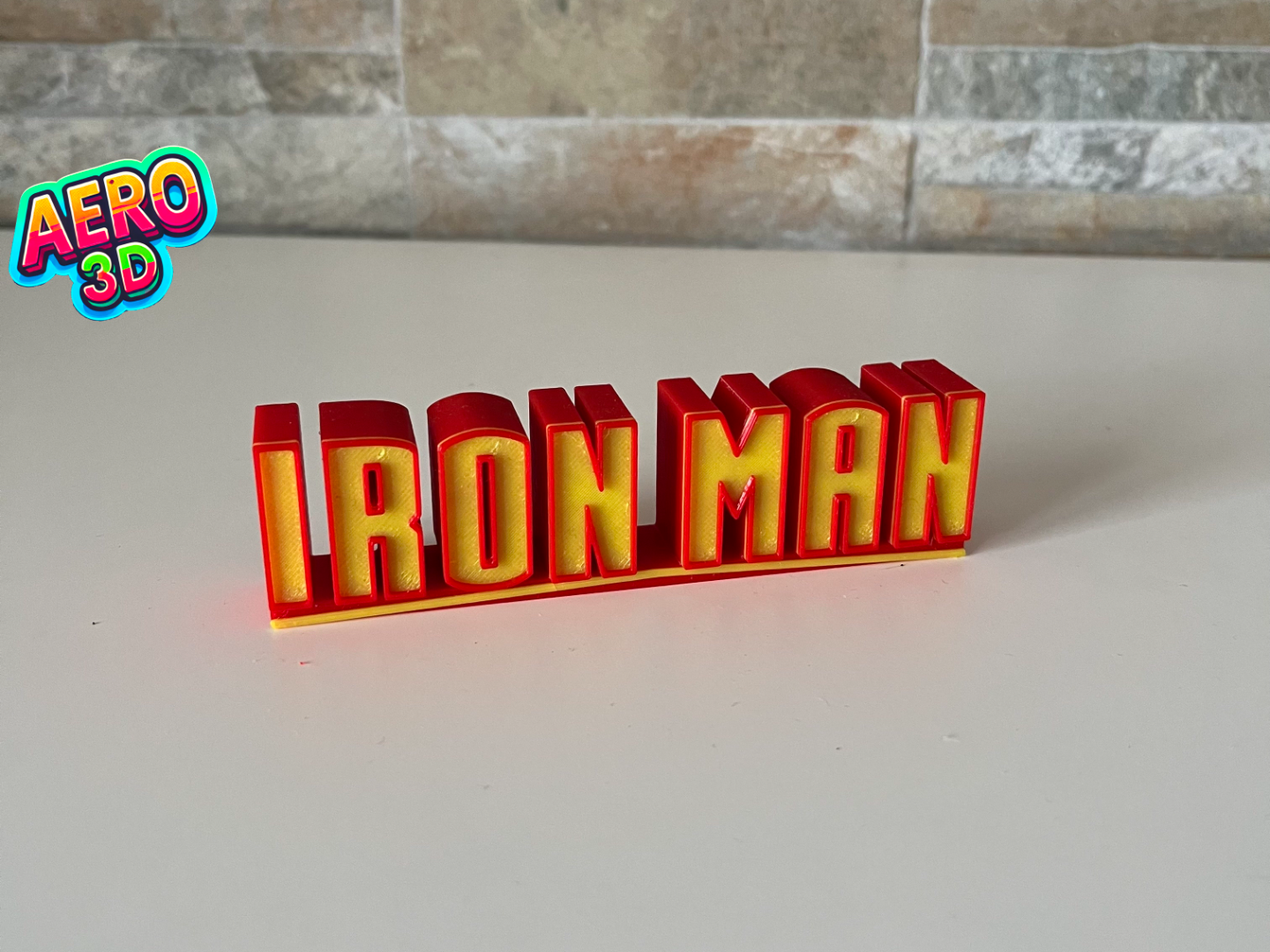 IRON MAN DECORATION LOGO