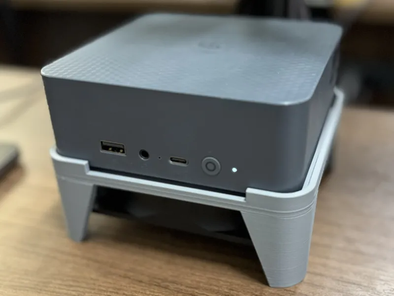 Beelink EQR Mini-PC Stand with Fan Mount