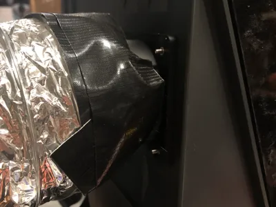 Elegoo Saturn 4 Ultra Duct Adapter For 4 Inch Duct