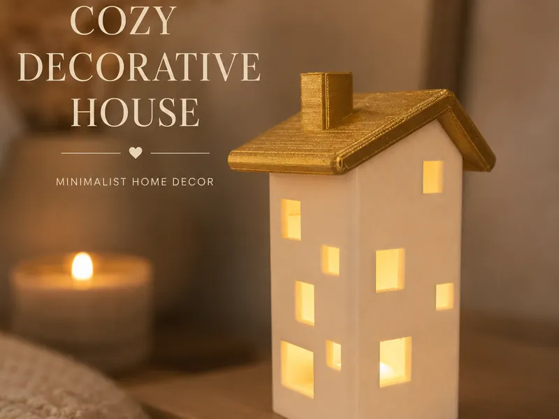 Cozy decorative house