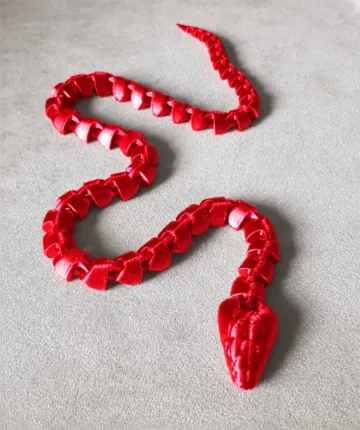 Estante o repisa: Articulated Snake - Easy 3D Printable — vista de referencia 3