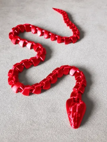 Estante o repisa: Articulated Snake - Easy 3D Printable — vista de referencia 2