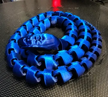 Estante o repisa: Articulated Snake - Easy 3D Printable — vista de referencia 4