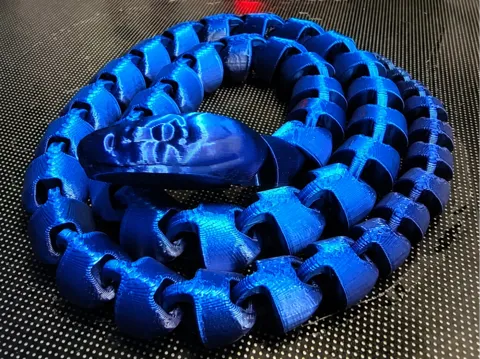 Estante o repisa: Articulated Snake - Easy 3D Printable — referencia de MakerWorld