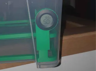 round hygrometer holder for samla dry box
