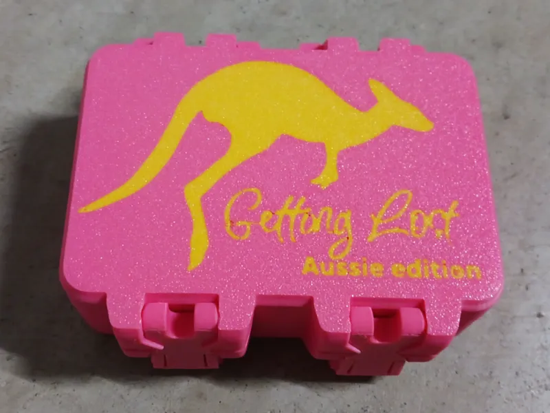 Getting Lost Aussie Edition card box
