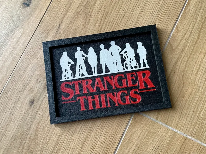 Stranger Things - Silhouette Scene (120x170mm)