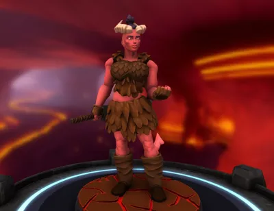 Tiefling Female Barbarian