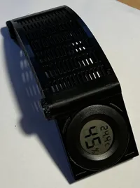 ABS with round hygrometer