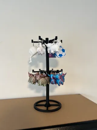 spinning keychain display (stackable)