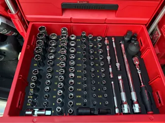 Milwaukee Packout 3 Drawer Socket Organizer