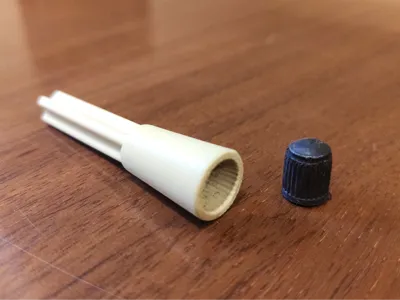 Tire valve cap remover / Quita tapones de válvulas