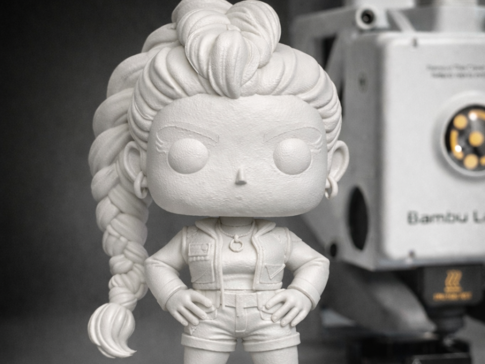 Huntrix Rumi – Stylische Fan-Art Figur