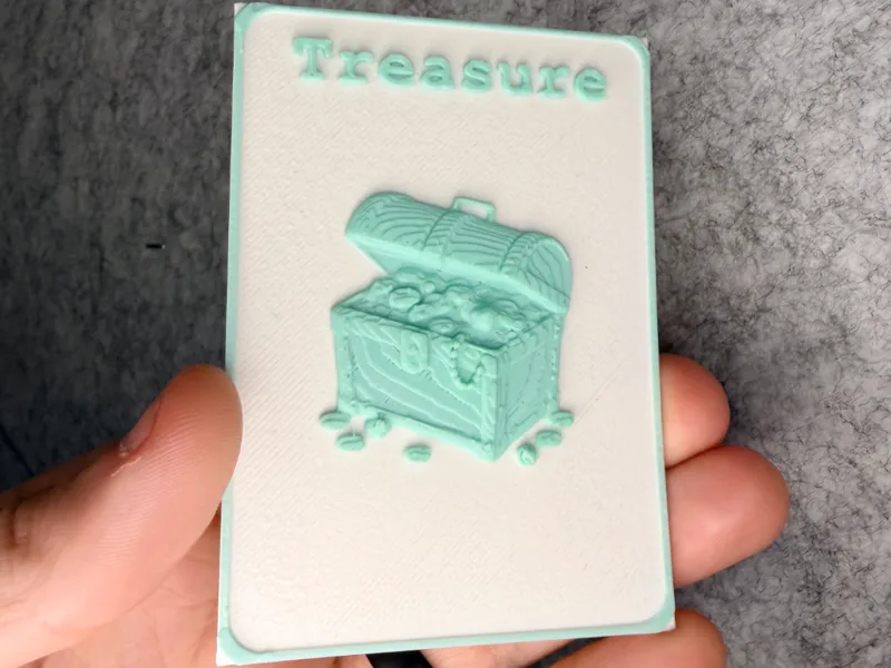 Treasure Token MTG (Protruding) 