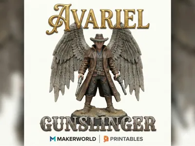 Avariel Gunslinger – D&D Miniature