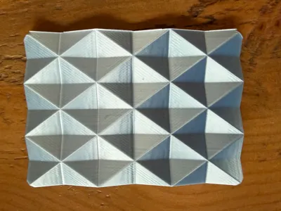 Soap Dish Low Poly with Rounded Corners