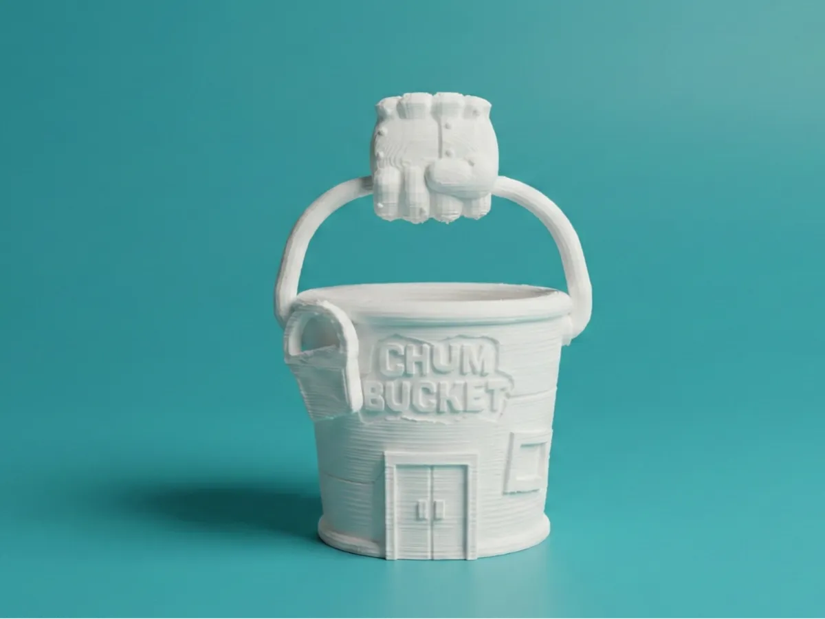 Chum Bucket Restaurant – SpongeBob SquarePants - Free 3D Print Model ...
