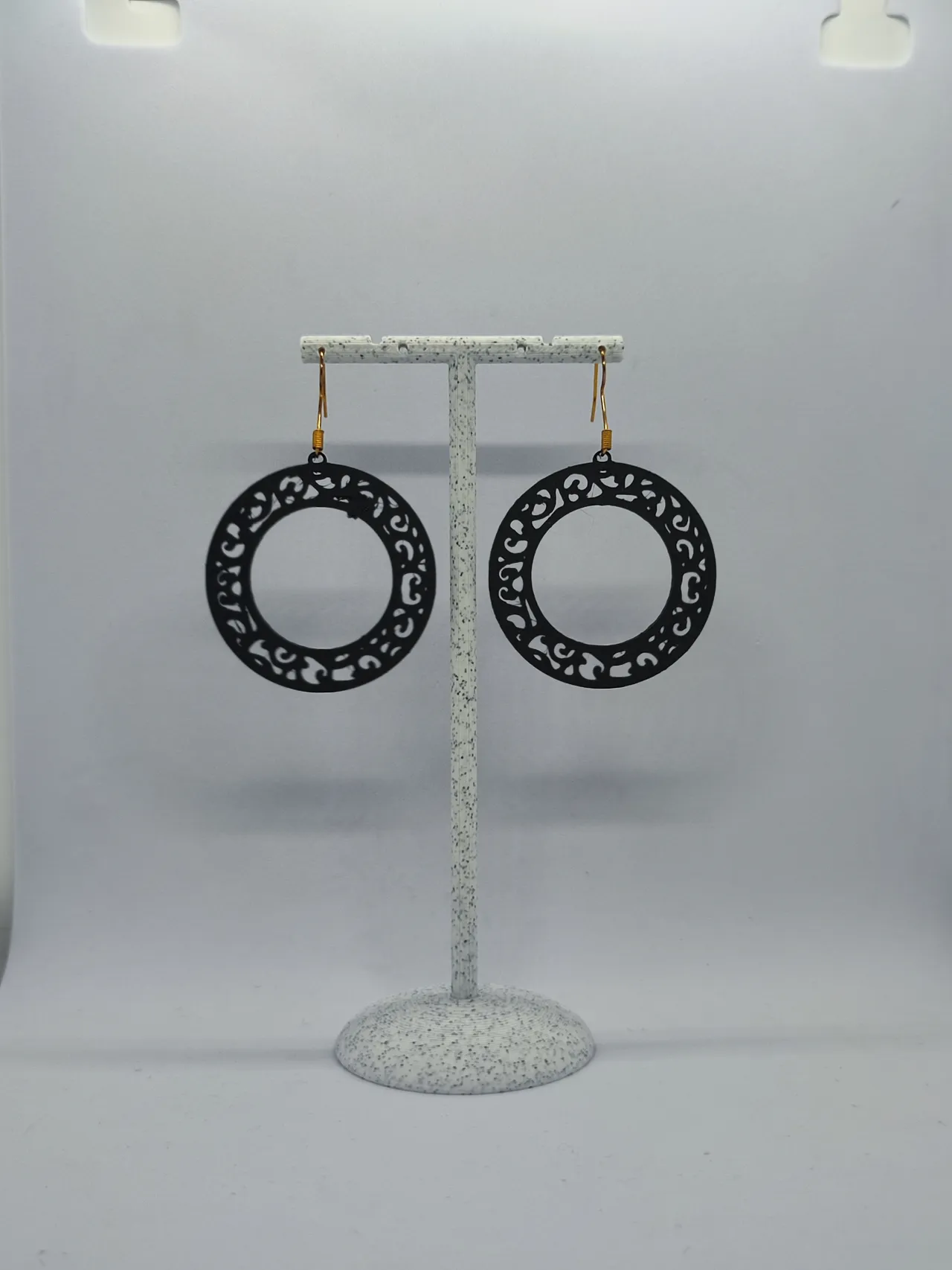 Aretes Aros Calados view 2
