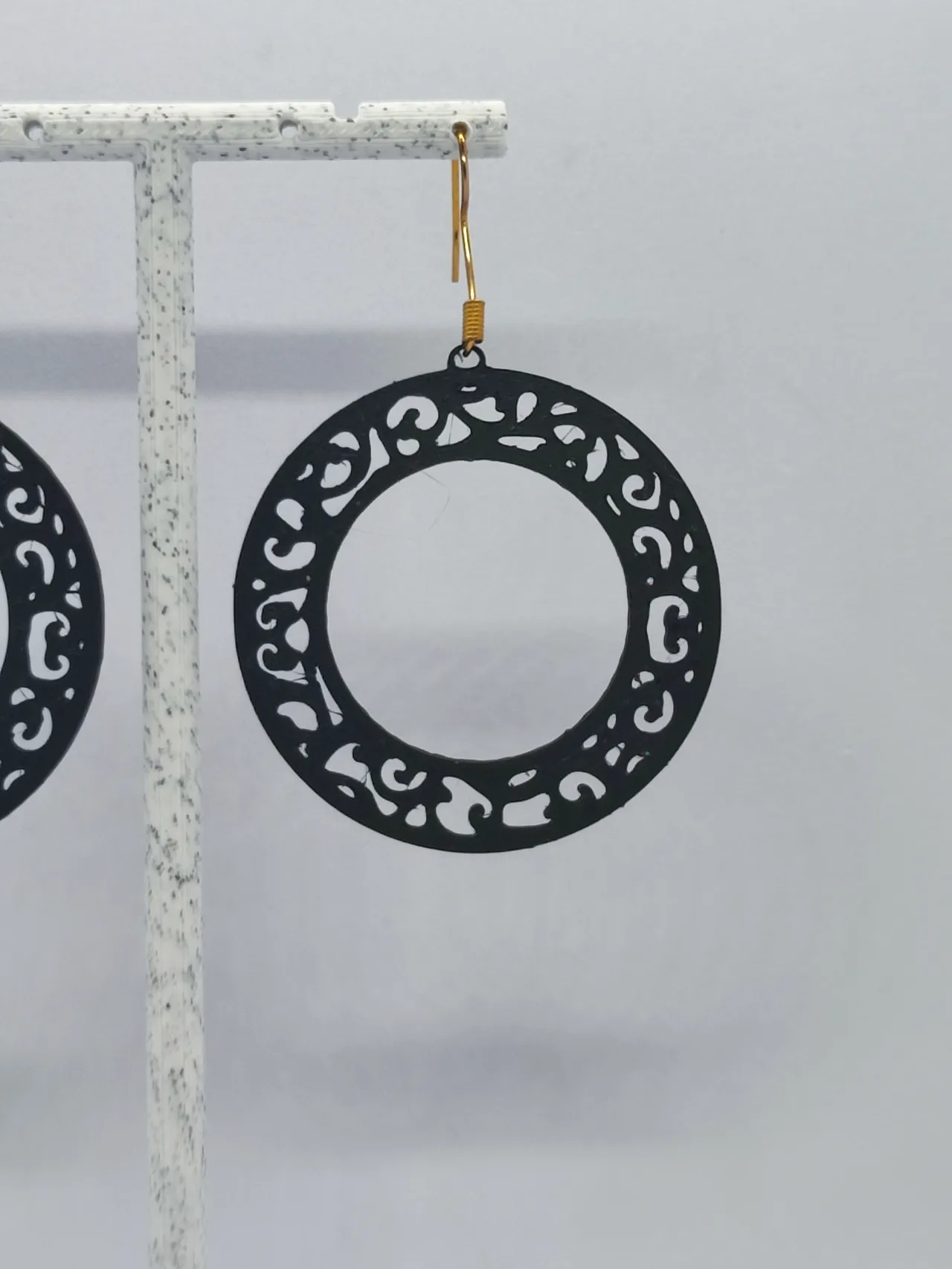 Aretes Aros Calados view 4