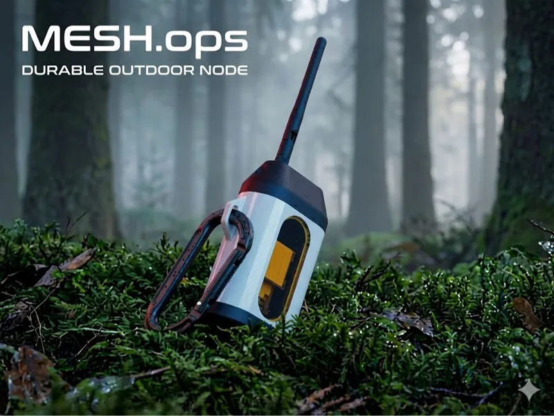 MESH.ops - a durable waterproof node case