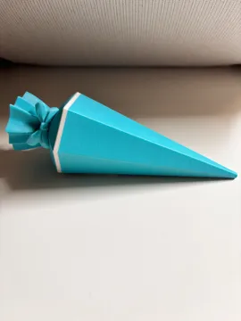 Letrero o emblema decorativo: Einschulung Schultüten Topper mit Schleife — vista de referencia 3