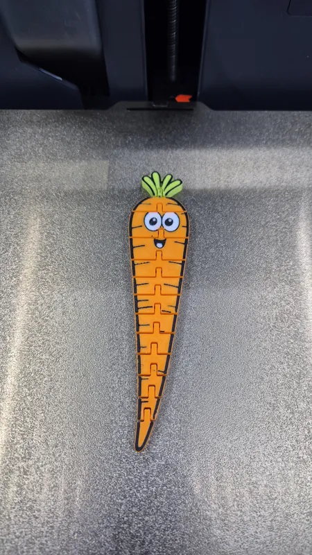 Articulated(fidget) funky carrot