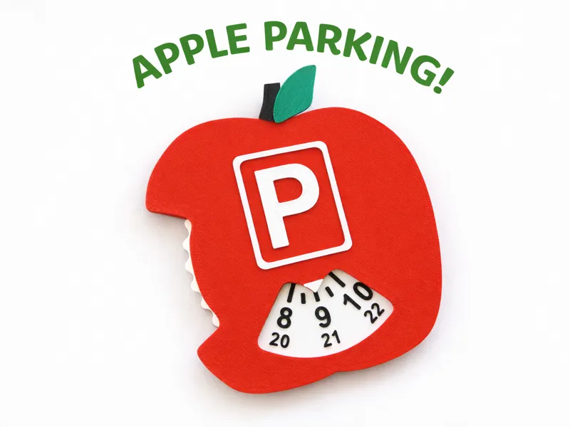 Apple parking disk EU 