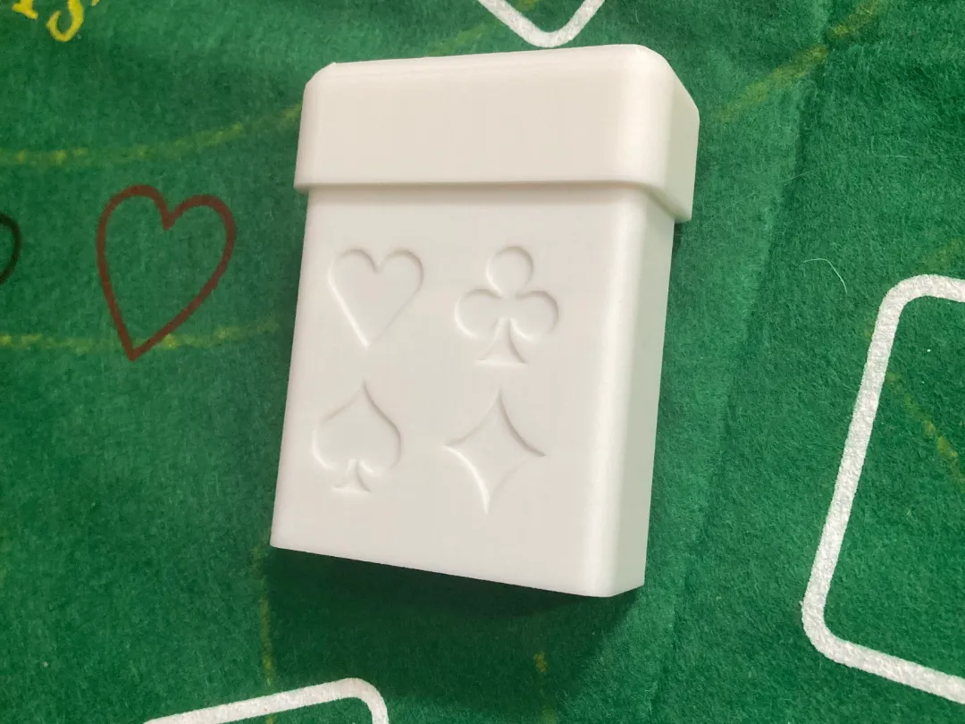 Étui de cartes à poker avec compartiment jokers