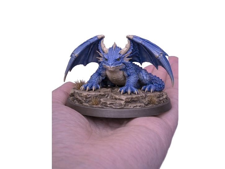 Blue Dragon Wyrmling - Monster Manual 2024