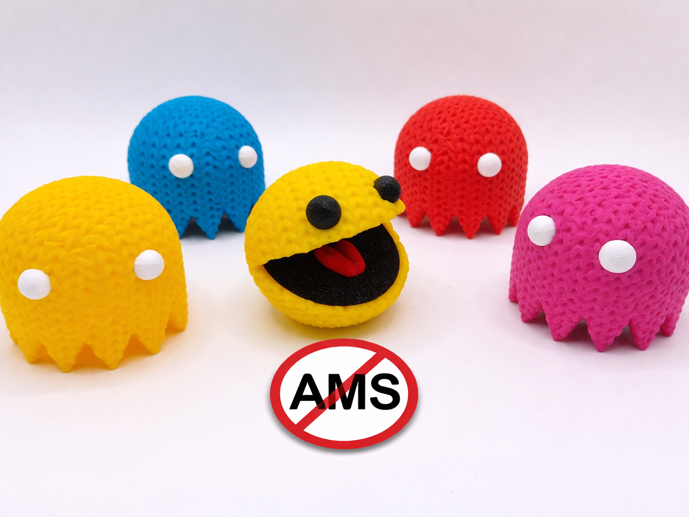 Knitted Pac-Man (Multipart, No AMS)
