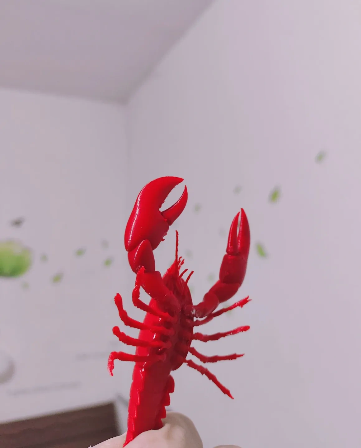 Miniatura 1 do modelo 3D 吃龙虾不少年。小龙虾 波士顿龙虾 分件 