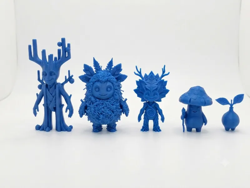 Forest Spirits – 5 Fantasy Creatures for Kids