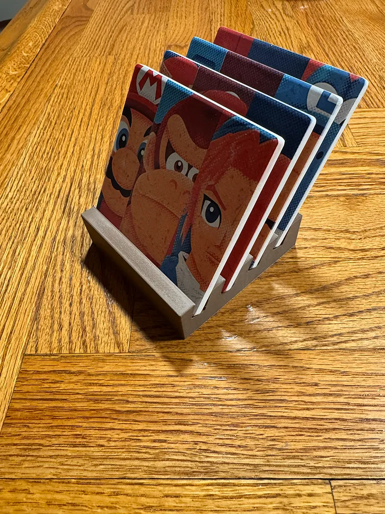 Coaster holder - Free 3D Print Model - MakerWorld