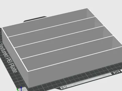 Box that fits gel electrophoresis combs