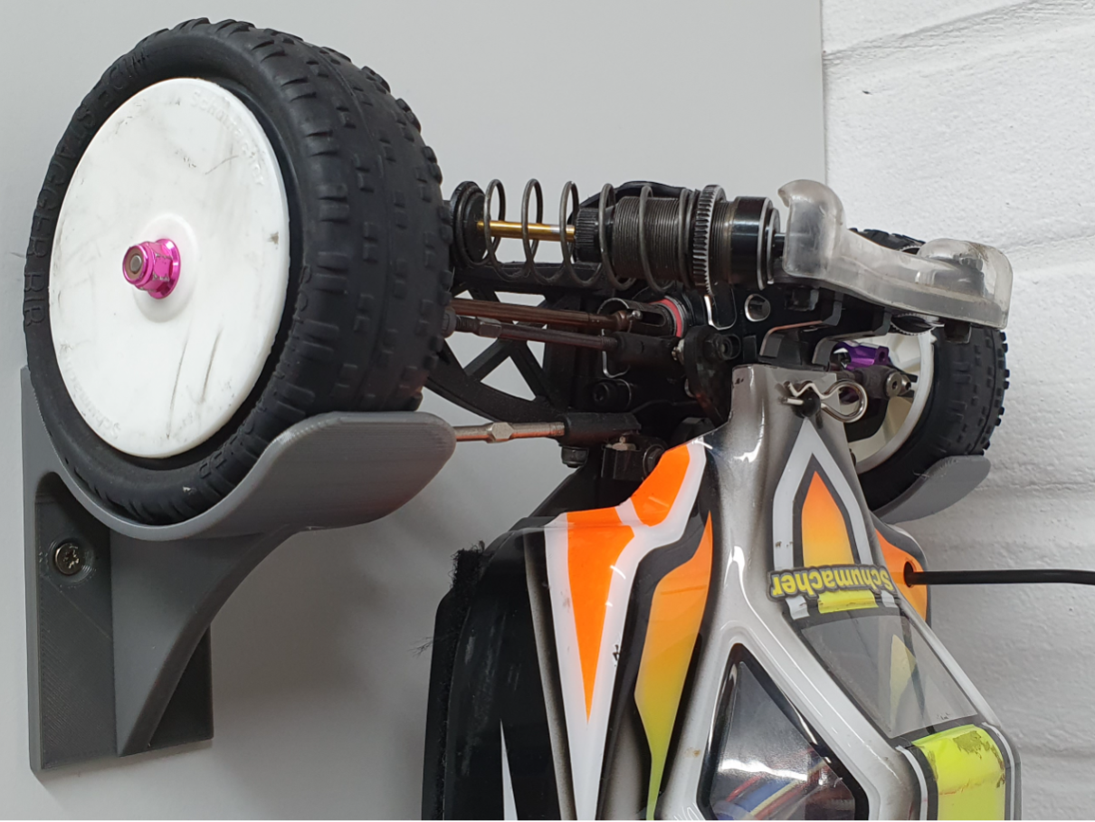 Suporte de Parede para RC Buggy Escala 1/10