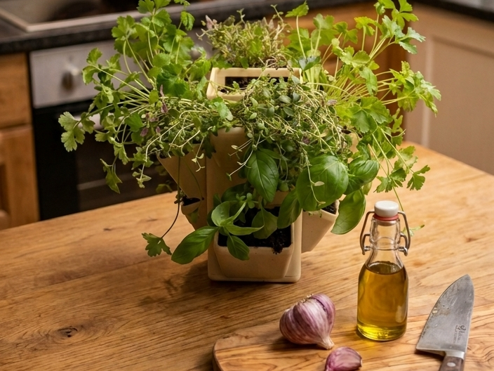 8-Pocket Herb Planter (print in place)