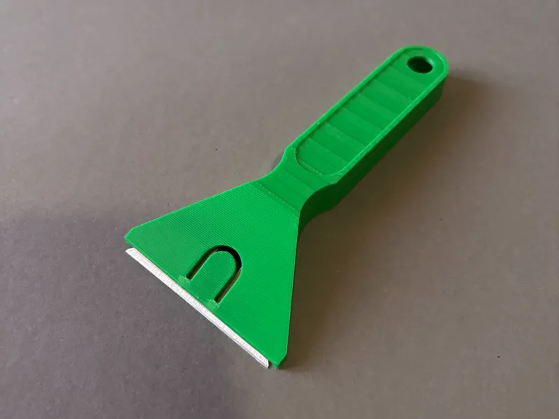 Scraper with Utility Blade