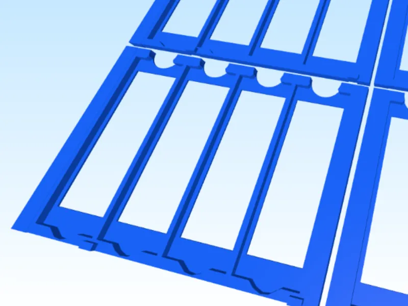 显微镜4片位架（microscope mounting frame slides holder)