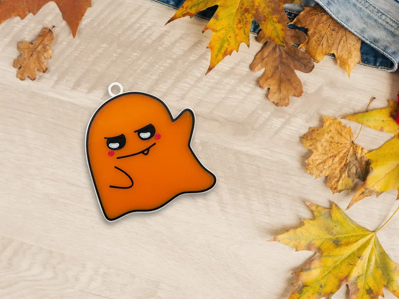 Mischievous Ghost Keychain