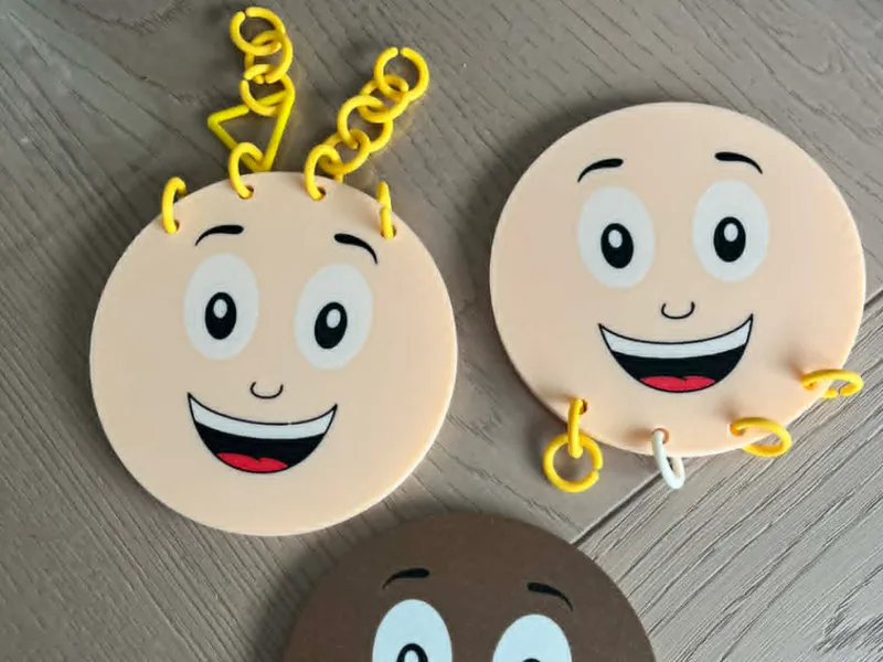goudlokje schakelketting